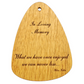 Wind River Silver In Loving Memory Windchime