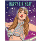 Pop Star Glam Birthday Card - Mellow Monkey
