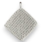 Crocheted Pot Holder - Thick Cotton - Neutrals - 8-in - Mellow Monkey
