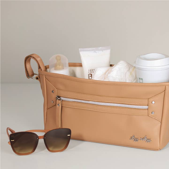 Chai Latte Stroller Caddy - Mellow Monkey