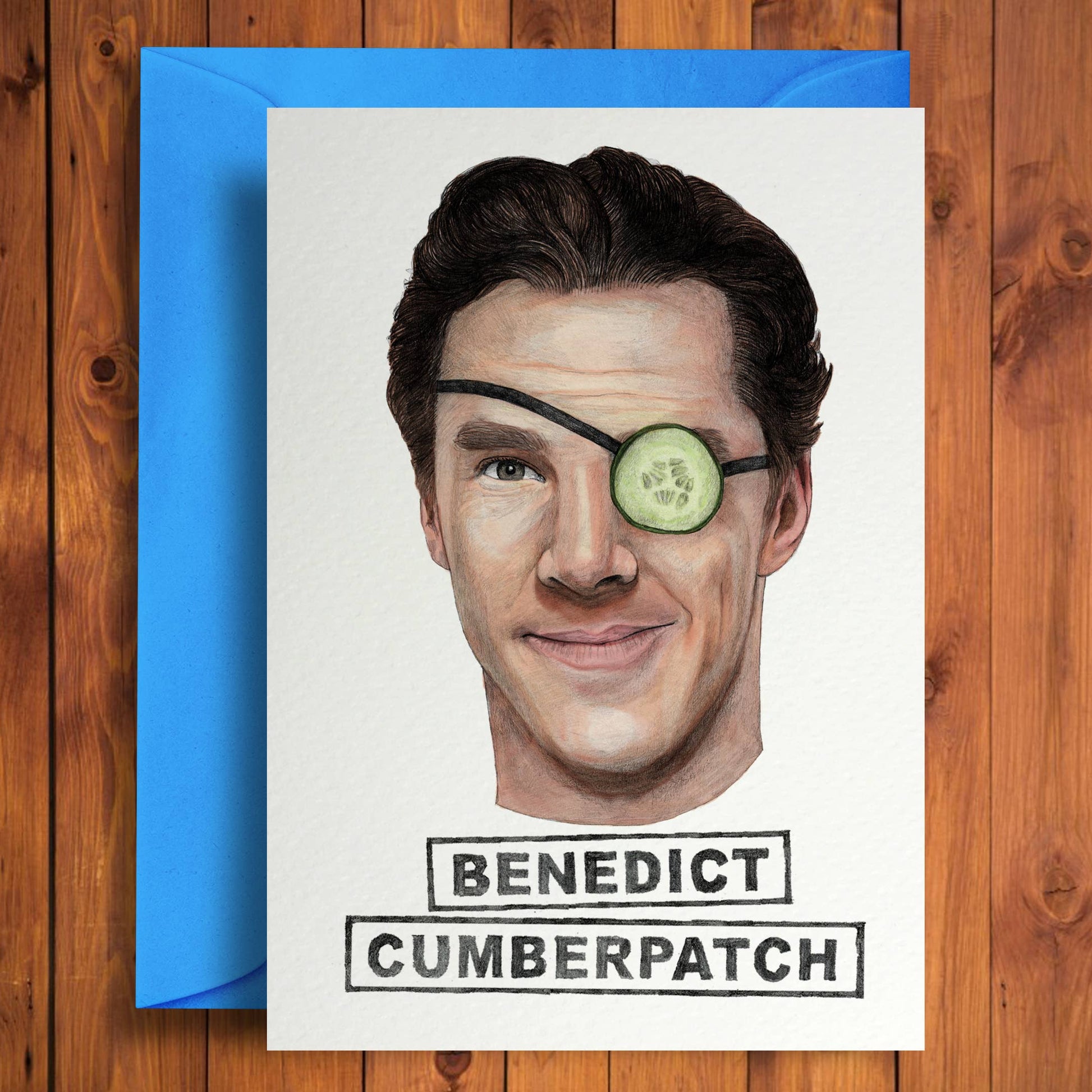 Benedict Cumberpatch - Greeting Card - Mellow Monkey