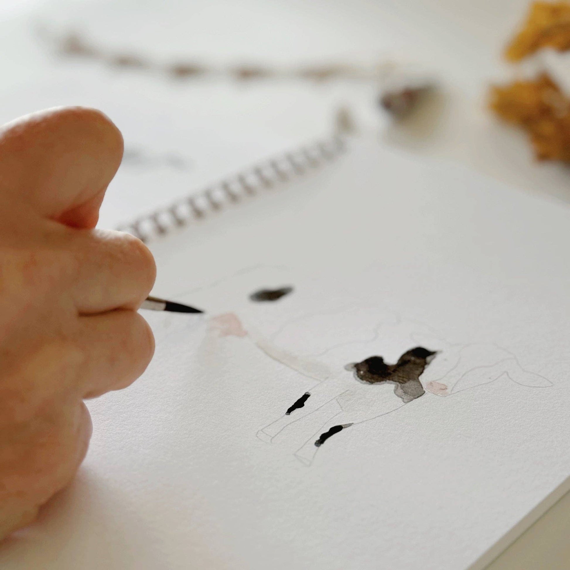 Farm Watercolor Workbook - Mellow Monkey