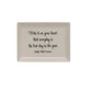 Stoneware Plate with Loving Saying - 6-in - Mellow Monkey