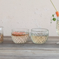 Glass Hobnail Bowl - 5-in - Mellow Monkey