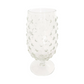 Recycled Glass Hobnail Stemmed Drinking Glass - 12-oz. - Mellow Monkey