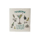 Martini Recipe Swedish Dishcloth - Mellow Monkey