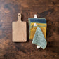 Cotton Waffle Weave Dish Cloths with Cutting Board - 10-1/2-in - Mellow Monkey