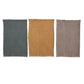 Cotton Waffle Weave Tea Towels with Cutting Board - 10-in - Mellow Monkey