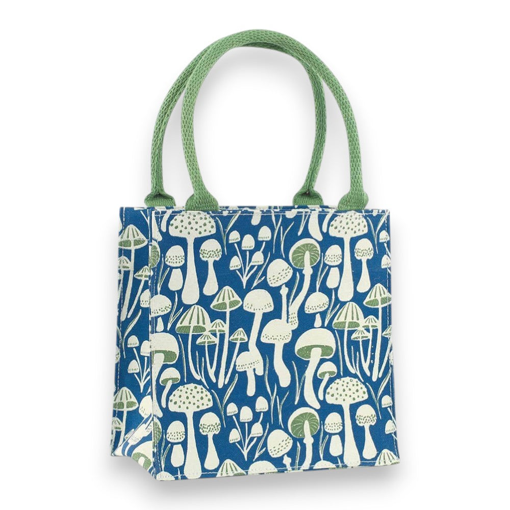 Mushrooms - Itsy Bitsy - Reusable Gift Bag Tote - Mellow Monkey