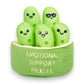 Emotional Support Pickles - Set of 5 Pickles in a Cozy Container - Mellow Monkey