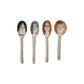 Stoneware Spoon with Hand-Painted Faces, 4 Styles - Mellow Monkey