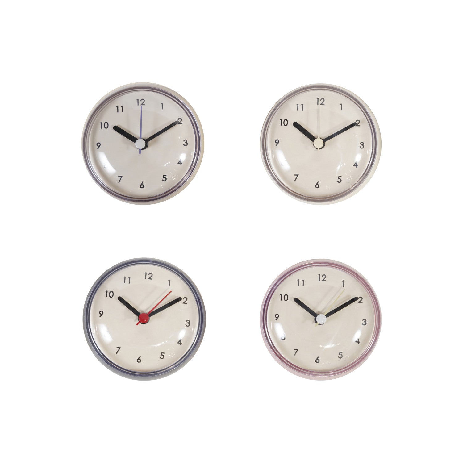 Small Clock With Suction Cup - 3-in - Mellow Monkey