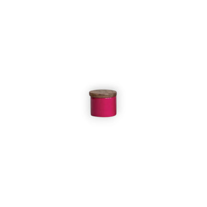 Mini Stainless Steel Pinch Pot with Wood Top - 1-3/4-in - Mellow Monkey