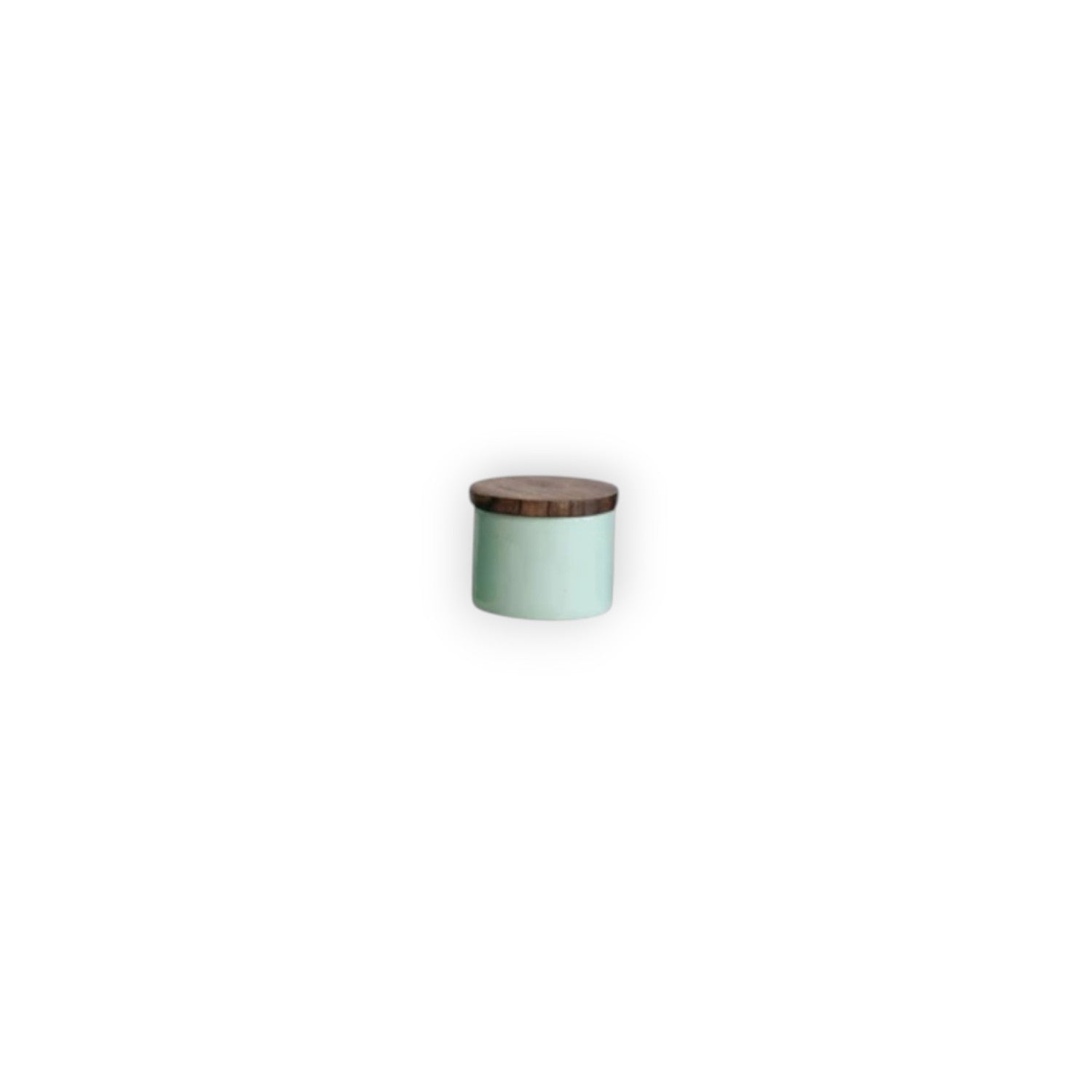 Mini Stainless Steel Pinch Pot with Wood Top - 1-3/4-in - Mellow Monkey