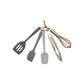Silicone & Metal Mini Kitchen Tools, Set of 5