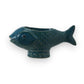 Stoneware Fish Shaped Container/Toothpick Holder - 4-1/2-in - Mellow Monkey