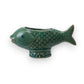 Stoneware Fish Shaped Container/Toothpick Holder - 4-1/2-in - Mellow Monkey