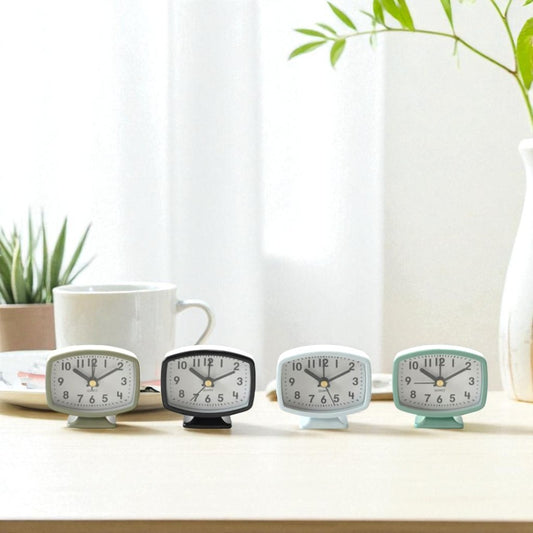 Metal Footed Alarm Clock (Battery Included) - Mellow Monkey