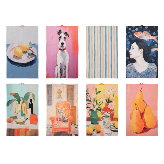 Two Sided Microfiber Tea Towel - 30-in - Mellow Monkey