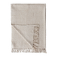 Cotton Chenille Throw with Fringe - 60-in - Mellow Monkey
