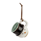 Snowman Coffee Mug with Coffee Pod Ornament - 2-1/2-in - Mellow Monkey