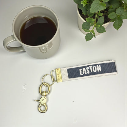 Cotton Woven Loop Keychain - Mellow Monkey