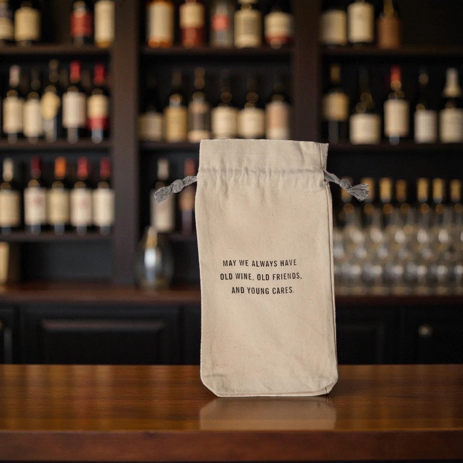 Canvas Wine Bag - May We Always Have - Mellow Monkey