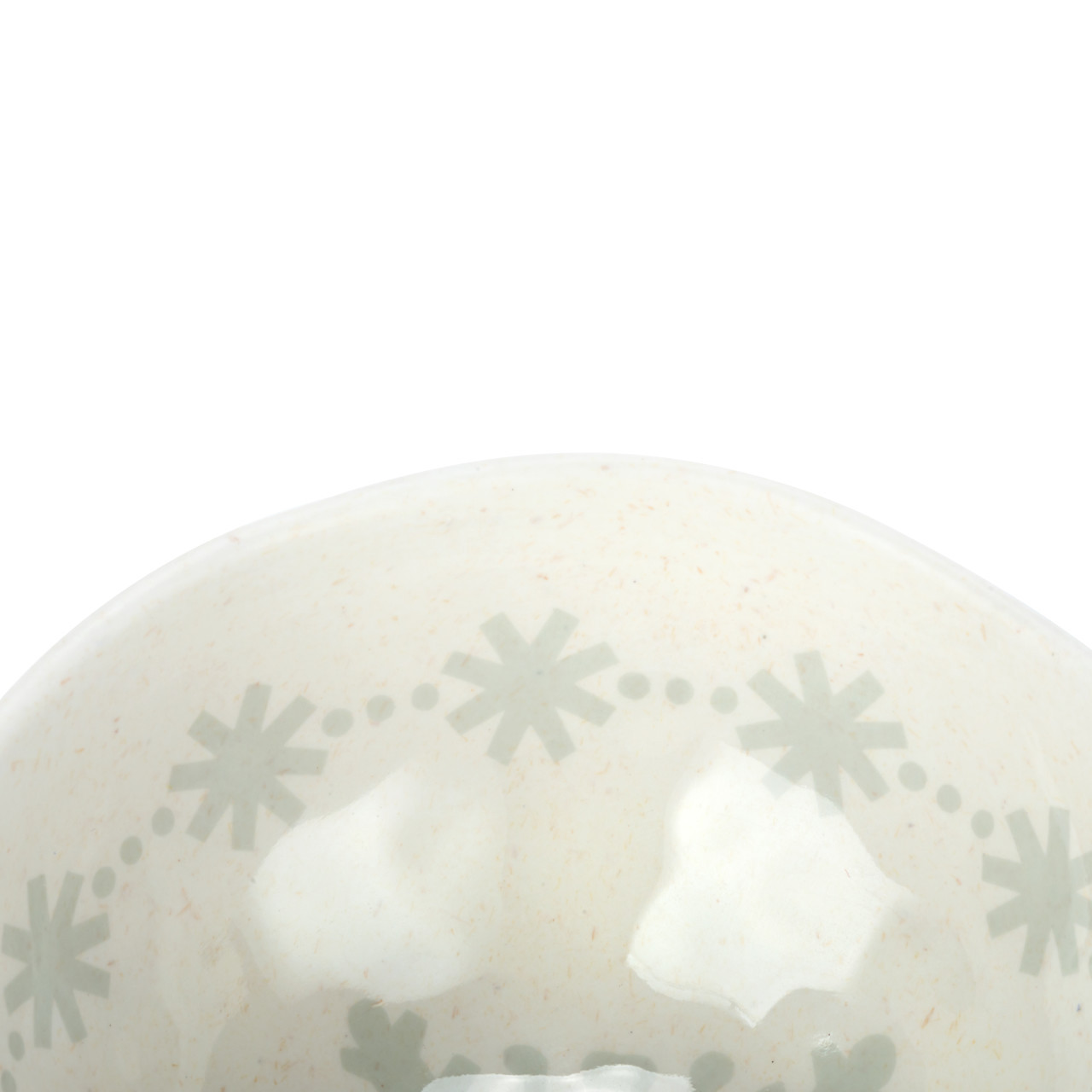 Snowflake Melamine Dip Bowl - 4-1/2-in - Mellow Monkey