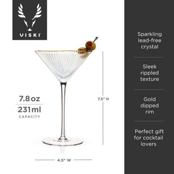 Meridian Martini Glass Set - Mellow Monkey