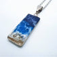 Handcrafted Resin Ocean Beach Wave Rectangle Necklace - Mellow Monkey