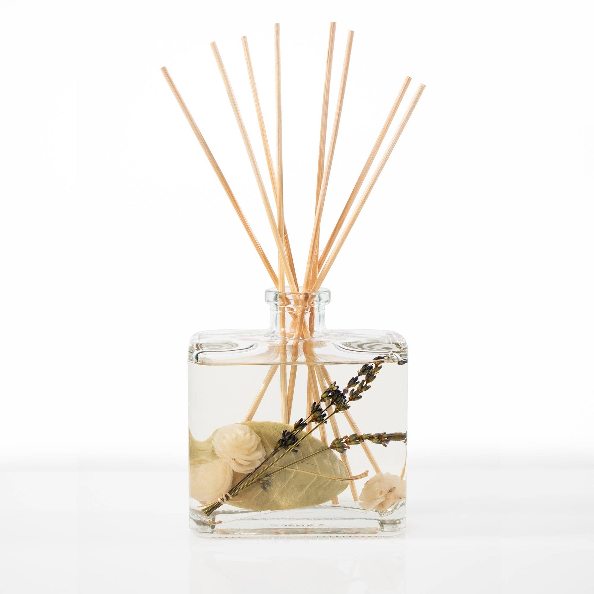 Amber Lavender Botanical Reed Diffuser - Mellow Monkey