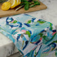 Gulf Cluster Microfiber Tea Towel - Kim Hovell Art - Mellow Monkey