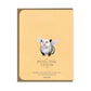 Dog With Party Hat - Chubby Beagle - Greeting Card - Mellow Monkey