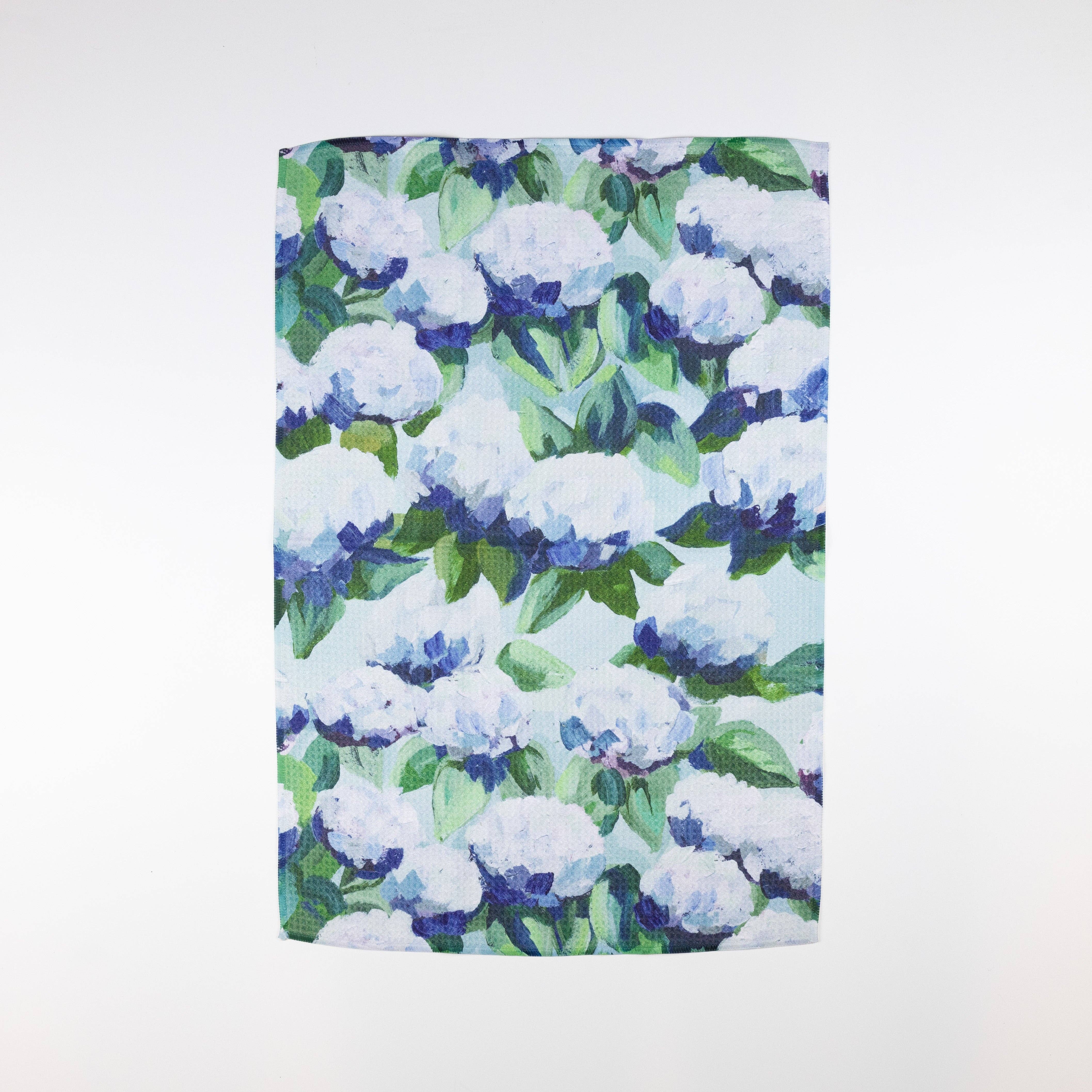 KIM HOVELL Hydrangea Tea Towel
