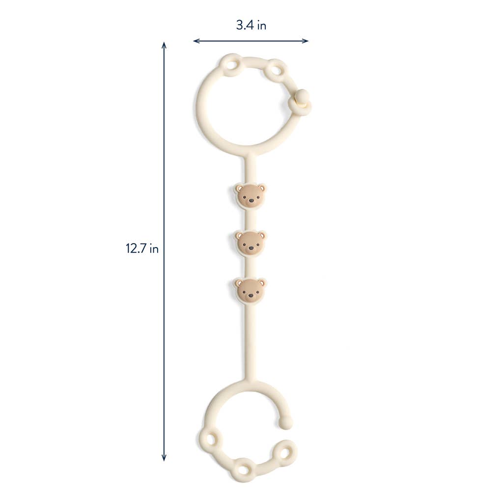 Itzy Strap™ - Toy & Snack Cup Strap - Mellow Monkey