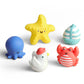 Nautical Itzy Bitzy Puppets™ - Bath + Storytelling Toys
