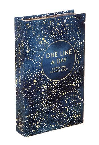Celestial One Line a Day - Guided Journal - Mellow Monkey