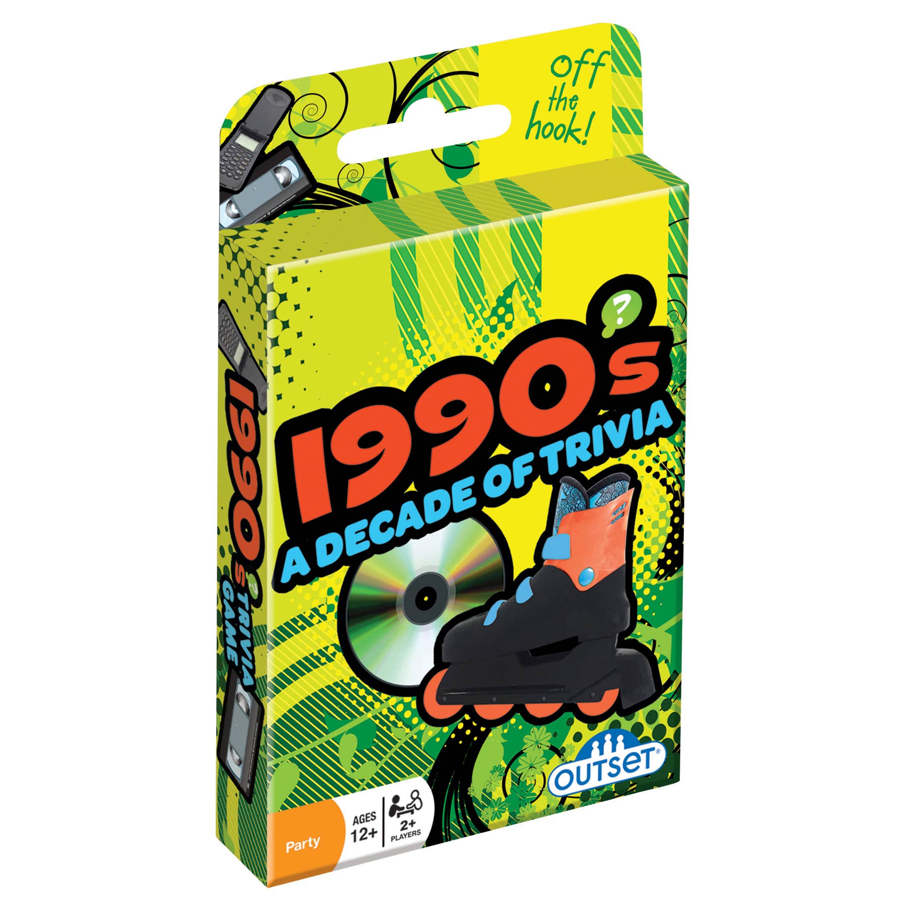 1990s - A Decade of Trivia Card Game - Mellow Monkey