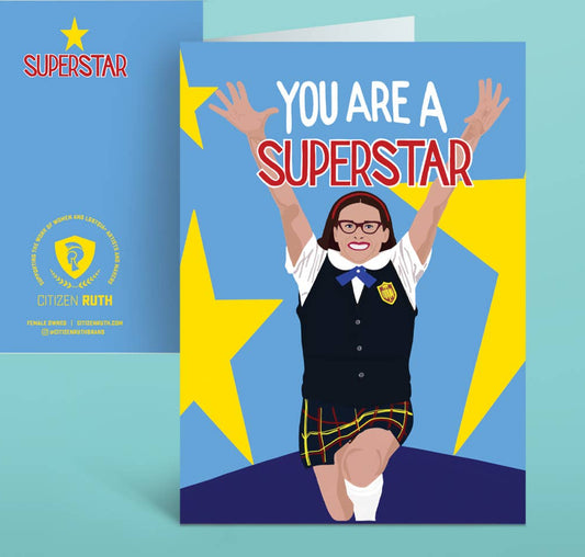You Are A Superstar - Greeting Card - Mellow Monkey