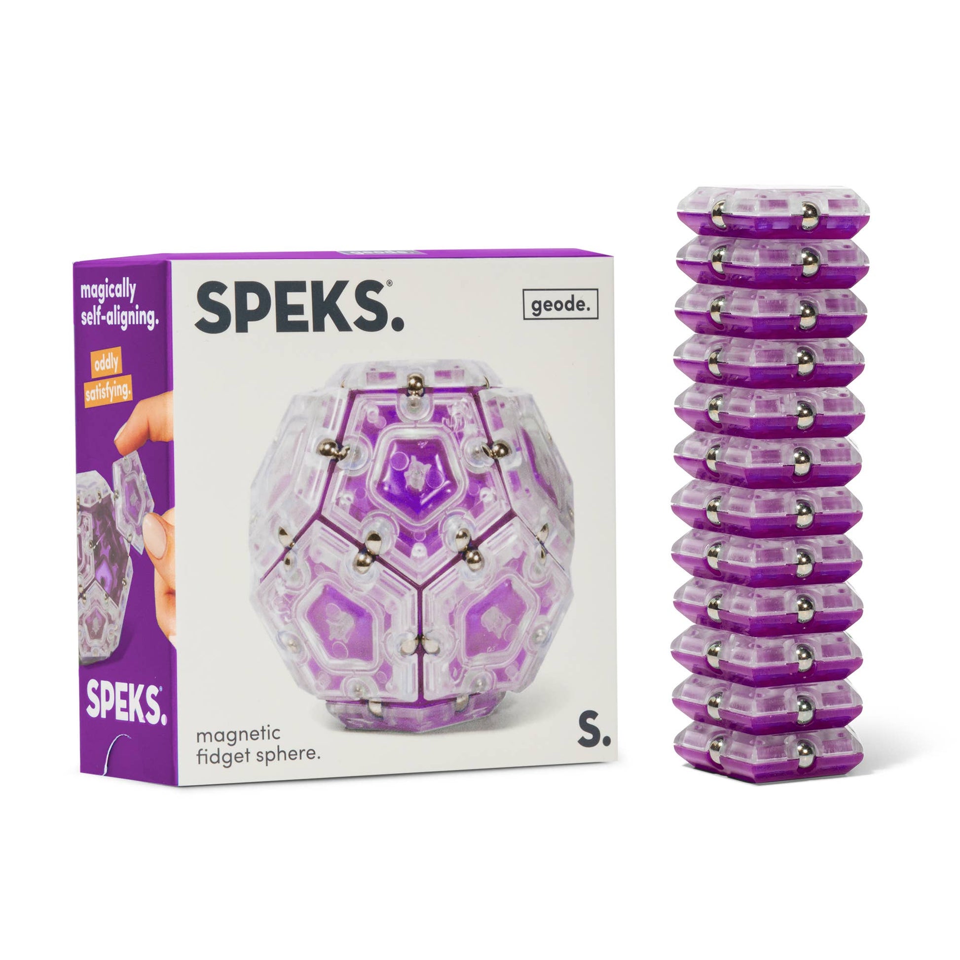 Speks Geode - Magnetic Fidget Toy - Mellow Monkey