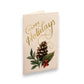 FreshCut Paper Holiday Candle with Lights - 8-in Pop Up Greeting Card - Mellow Monkey