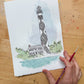 Cape Lookout Lighthouse Single Notecard-NC Coast Collection - Mellow Monkey