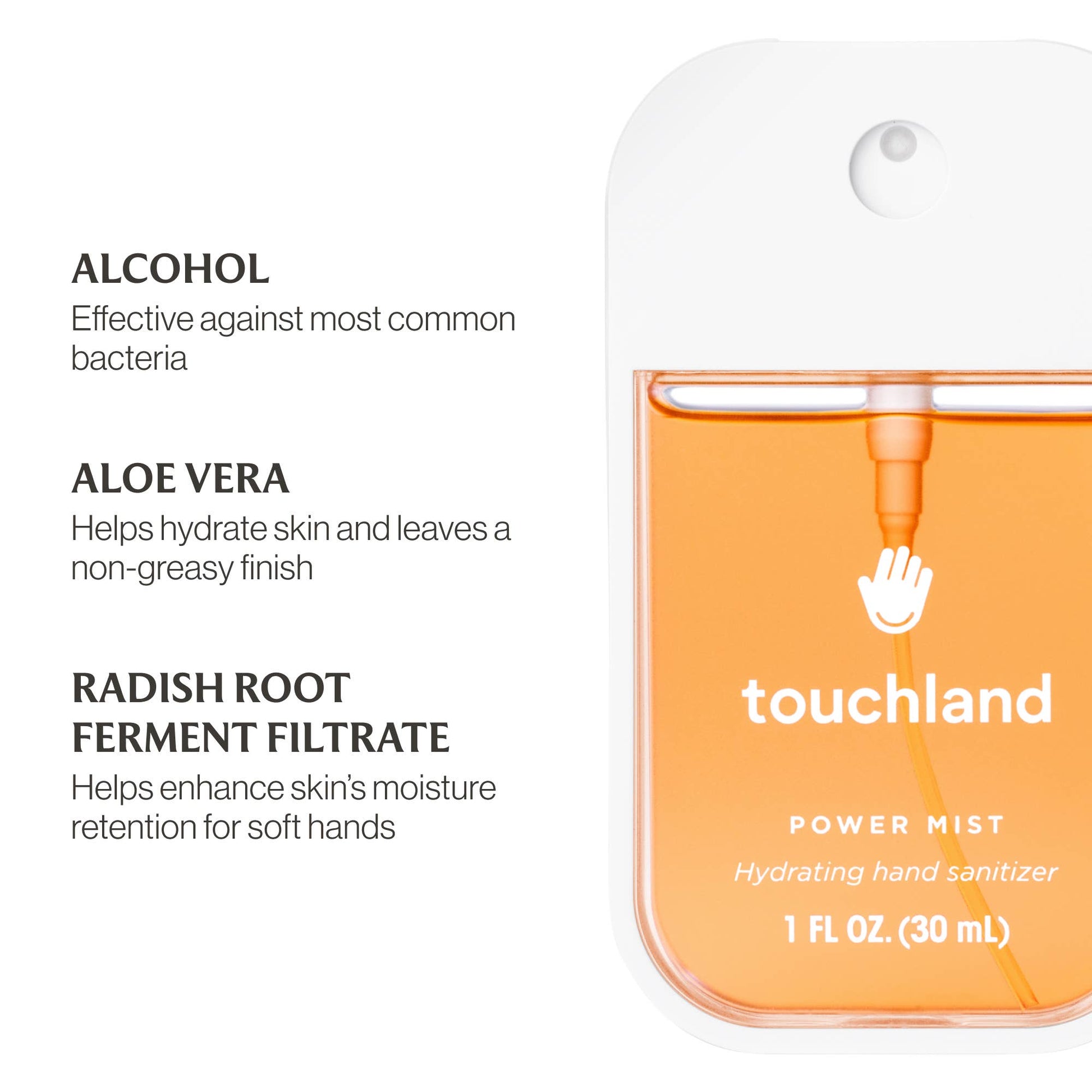 Velvet Peach - Power Mist Hydrating Hand Sanitizer - Mellow Monkey
