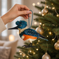 Kingfisher Bird Ornament - 4-1/2-in