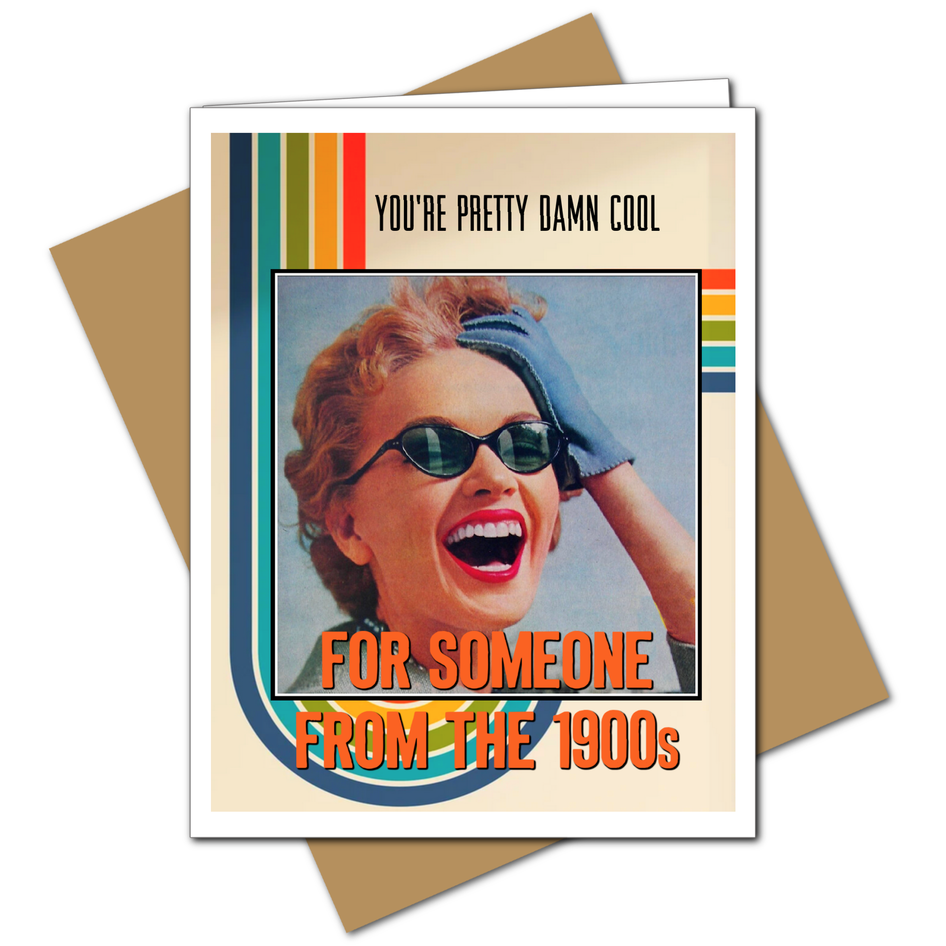 1900s - F - Birthday Greeting Card - Mellow Monkey