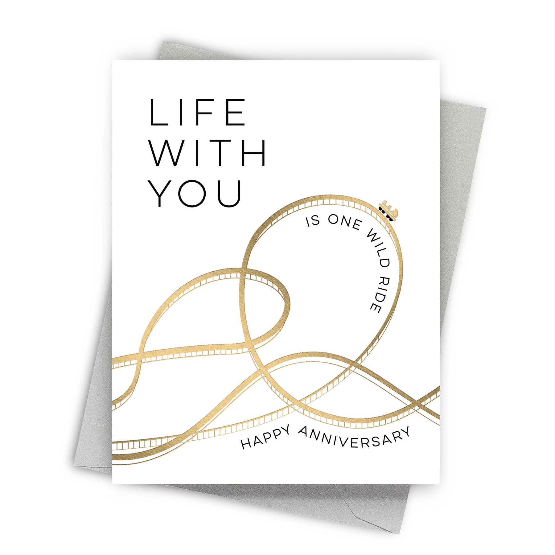 One Wild Ride – Anniversary Greeting Card - Mellow Monkey