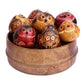 Mini Owl Gourd Ornament - 2-in