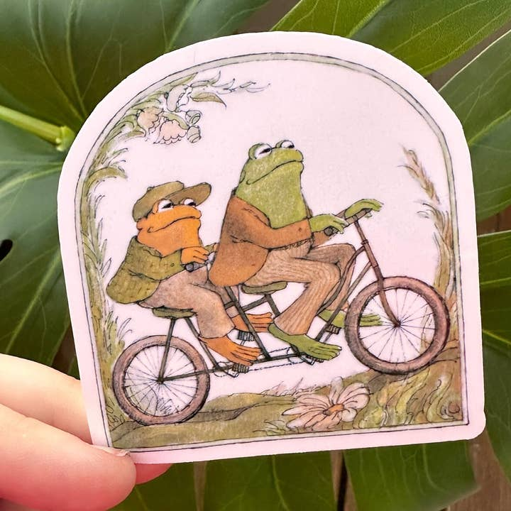 Frog and Toad Sticker - Mellow Monkey