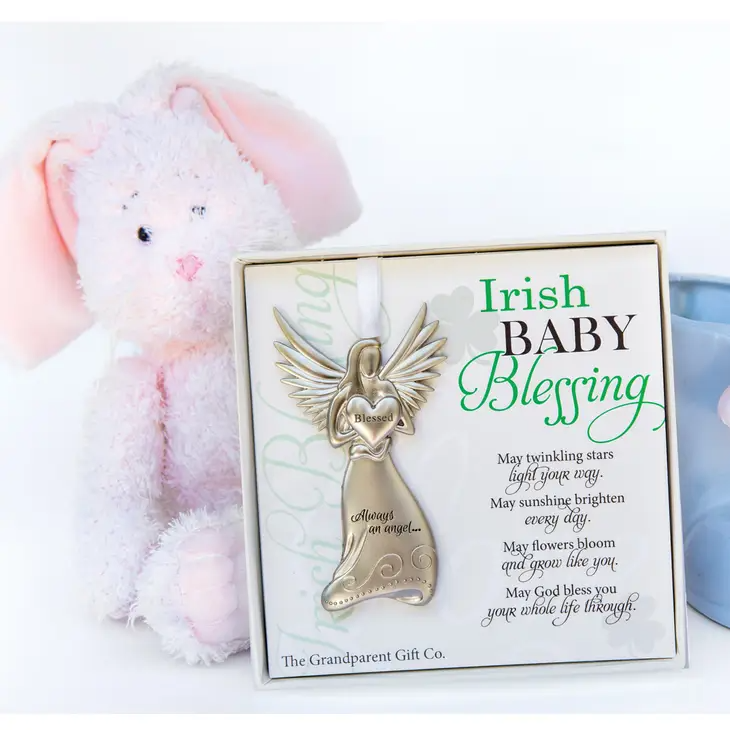 Irish Baby Blessing Angel - Mellow Monkey