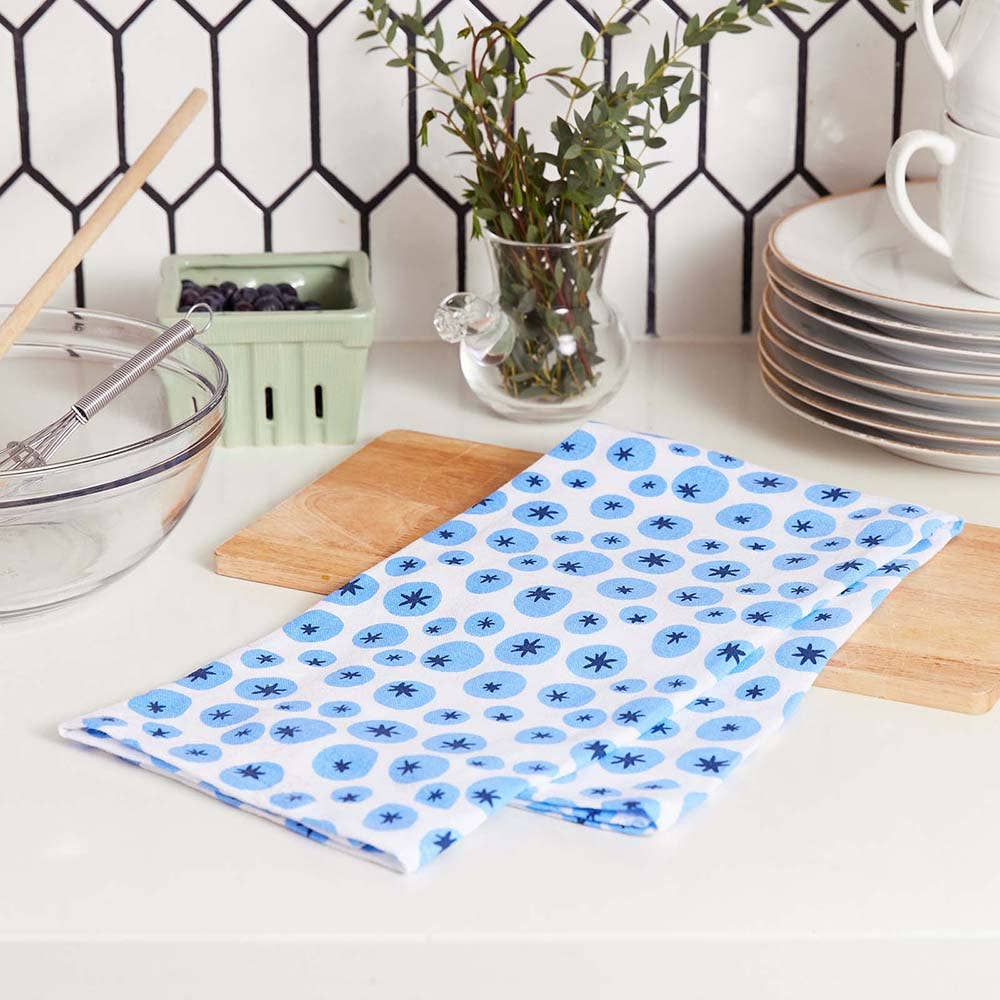 Blueberry Medley - Kitchen Towels - Set of 3 - Mellow Monkey